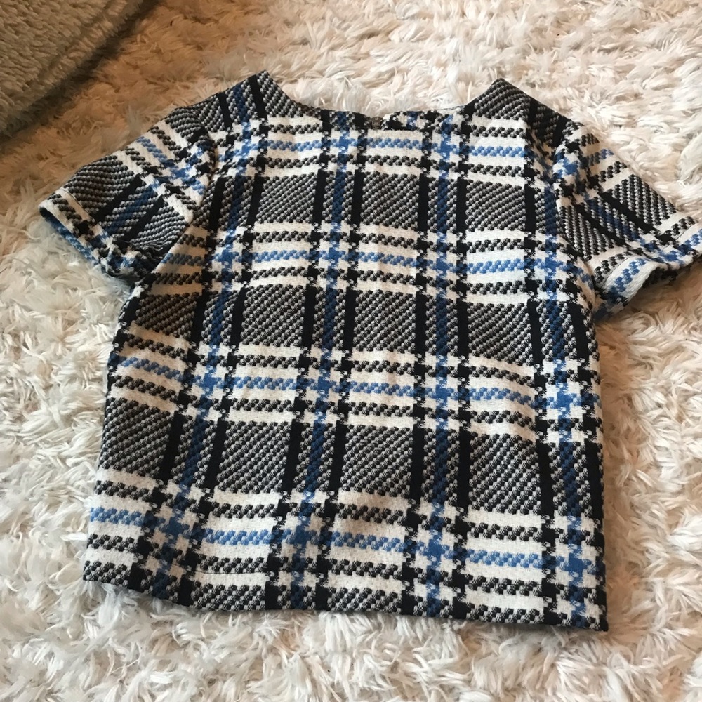 ASOS Plaid Pattern Top